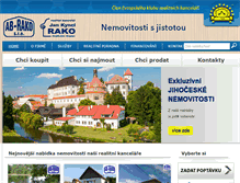 Tablet Screenshot of abrako.cz